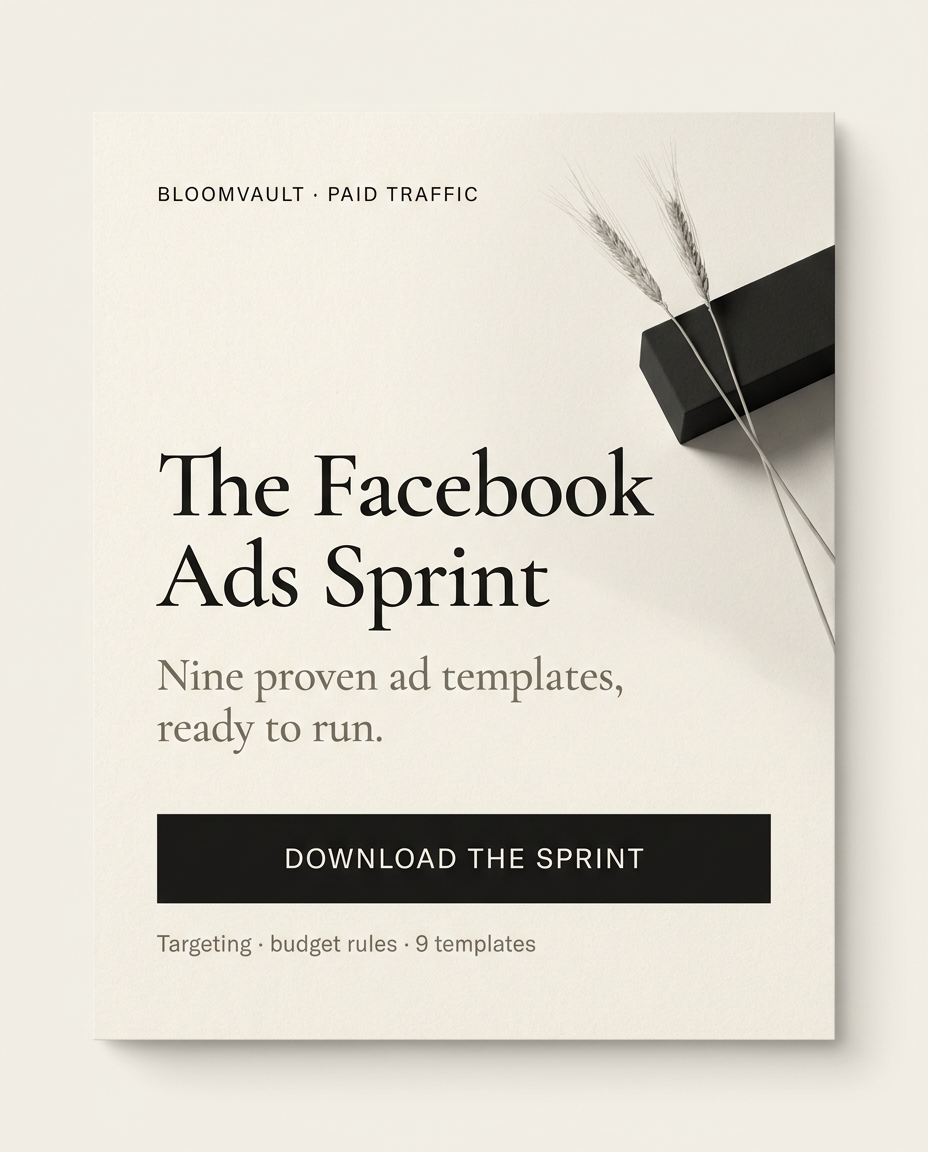 The Facebook Ads Sprint